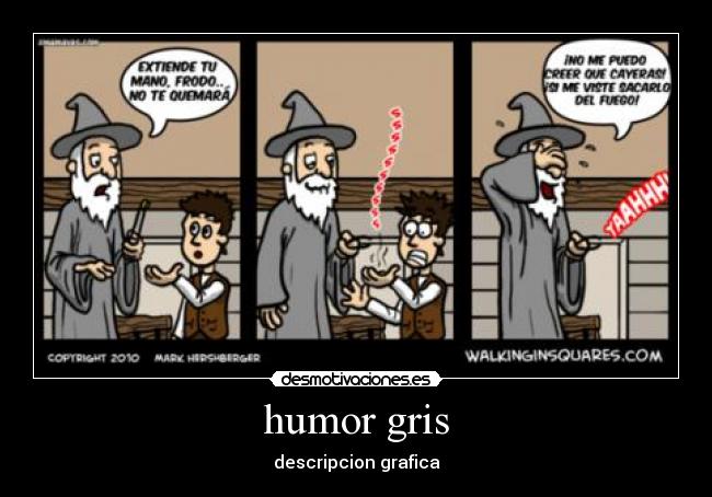humor gris - 