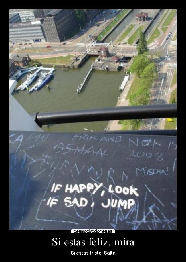 Si estas feliz, mira - 