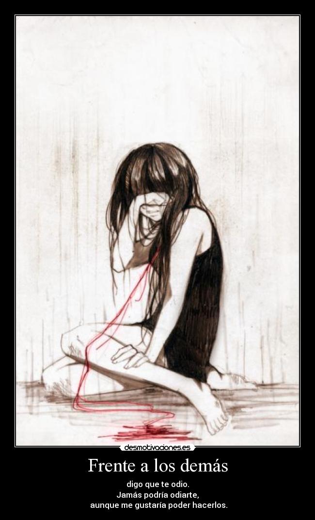 Frente a los demás -