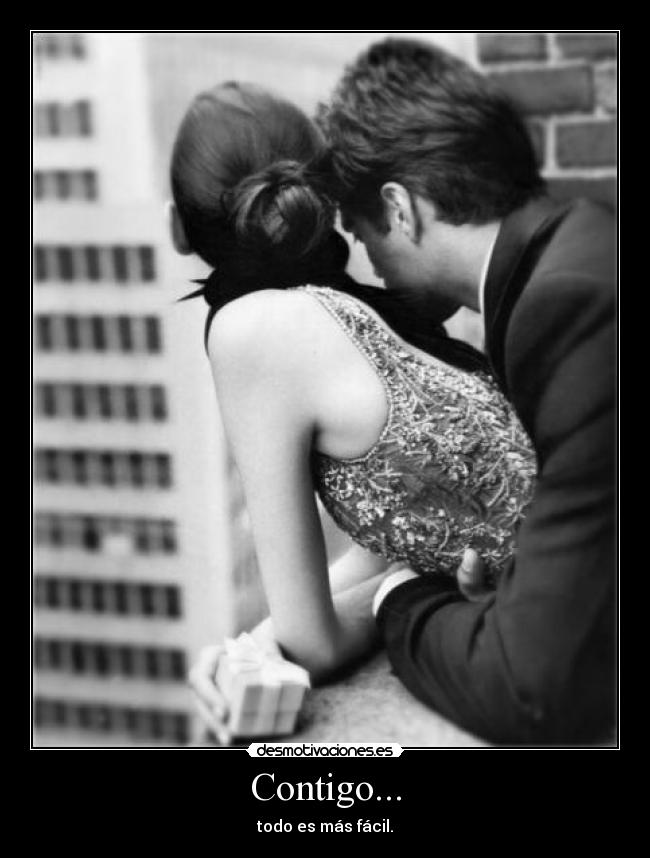 Contigo... - todo es más fácil.