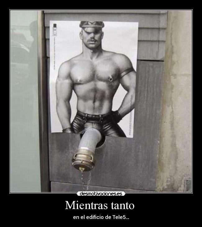 Mientras tanto  - en el edificio de Tele5…