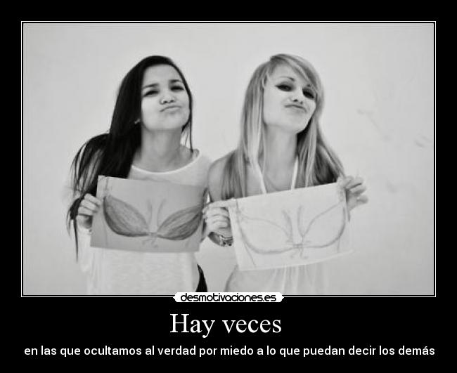 carteles verdad ocultar desmotivaciones