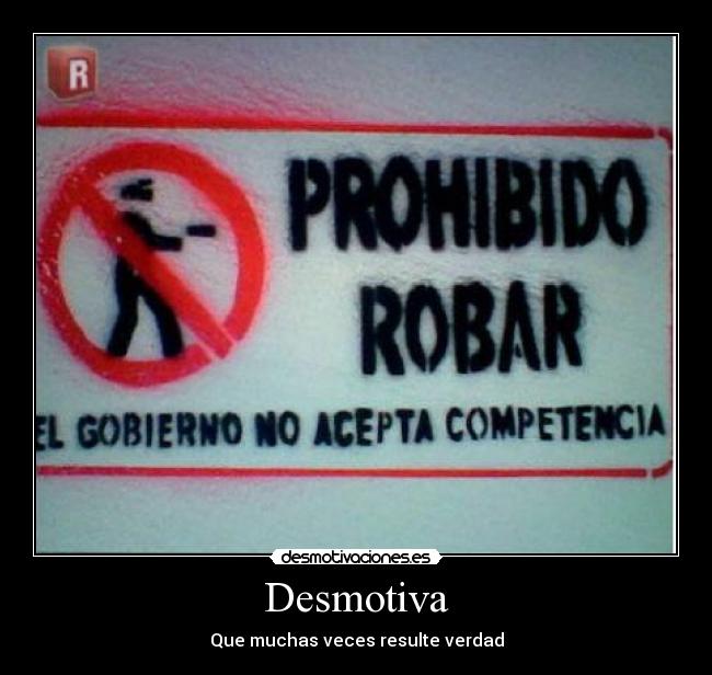 carteles robo desmotivaciones