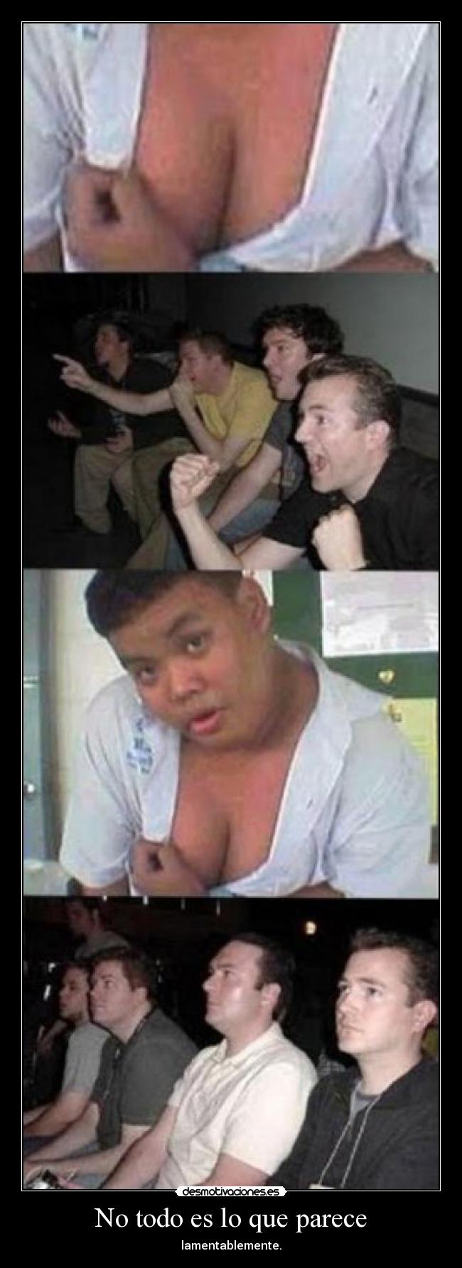 No todo es lo que parece - lamentablemente.