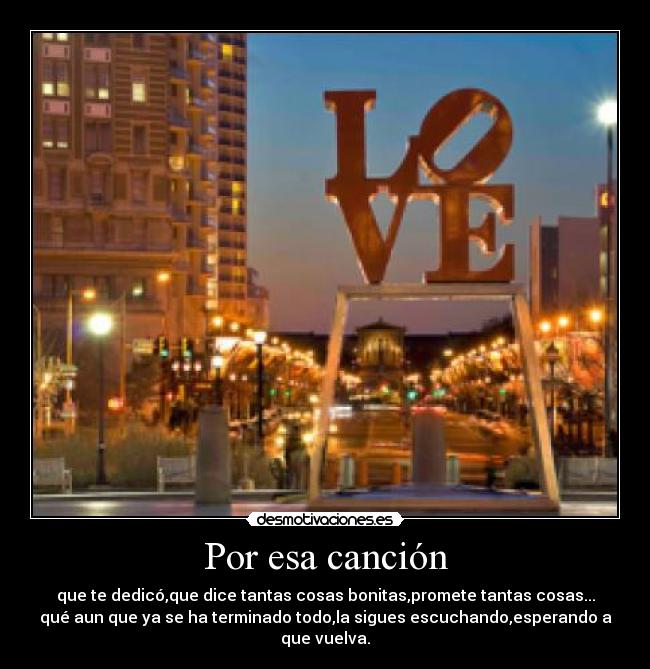 Por esa canción - 
