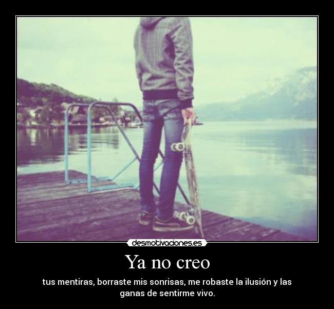 Ya no creo - 