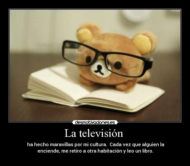 La televisión -