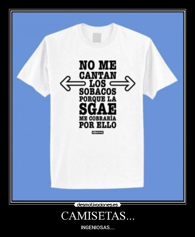 CAMISETAS... -