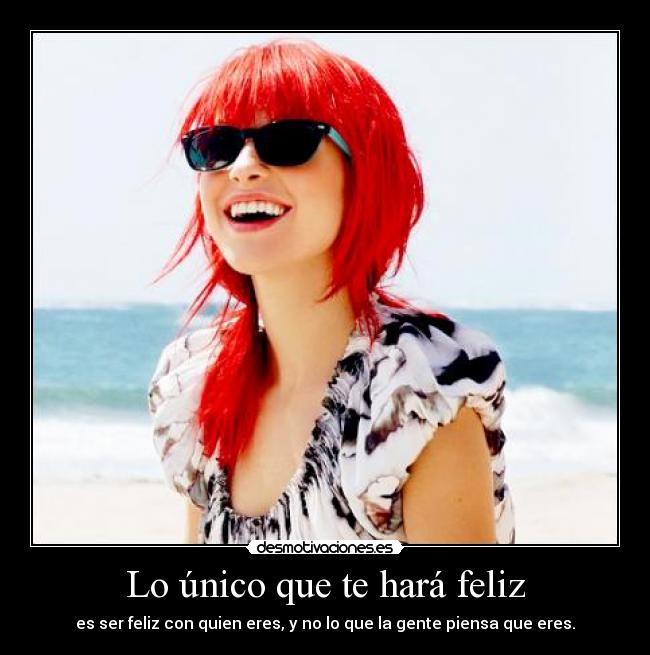 Lo único que te hará feliz -