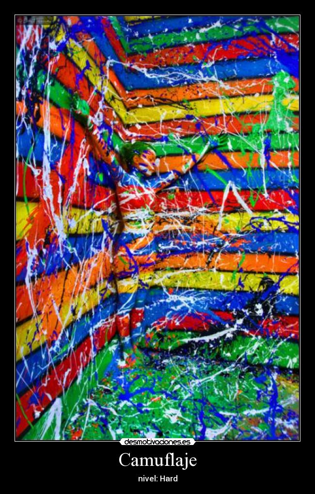 Imágenes y Carteles de CAMUFLAJE Pag. 13 Desmotivaciones