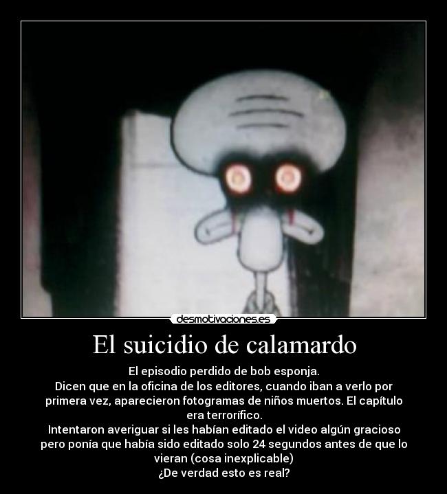 El suicidio de calamardo - 