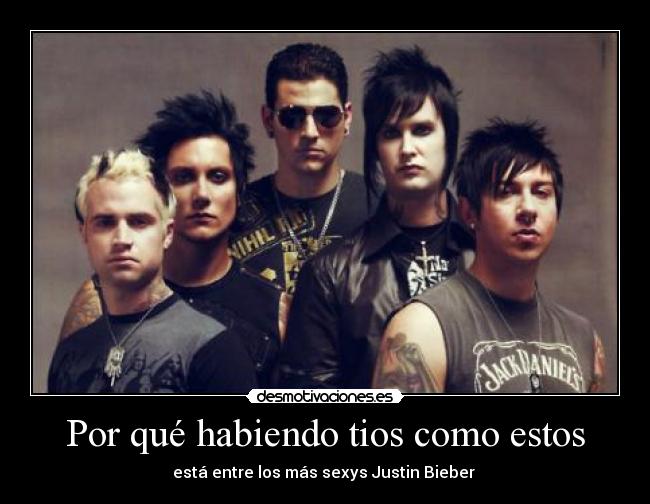 Por qué habiendo tios como estos - está entre los más sexys Justin Bieber 