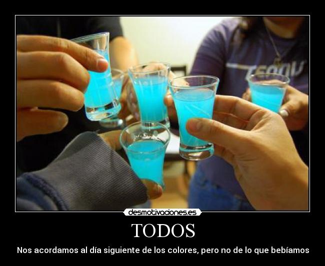 carteles chupitos desmotivaciones