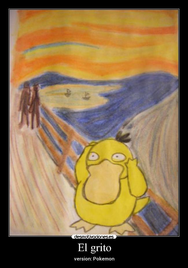 El grito - version: Pokemon