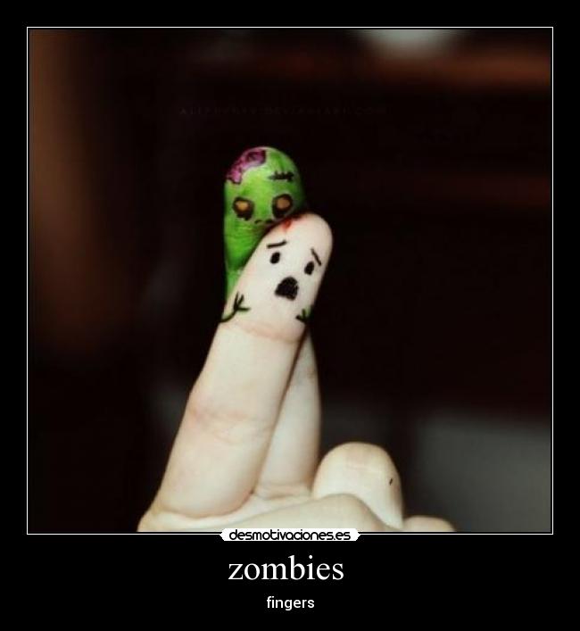 zombies  - fingers