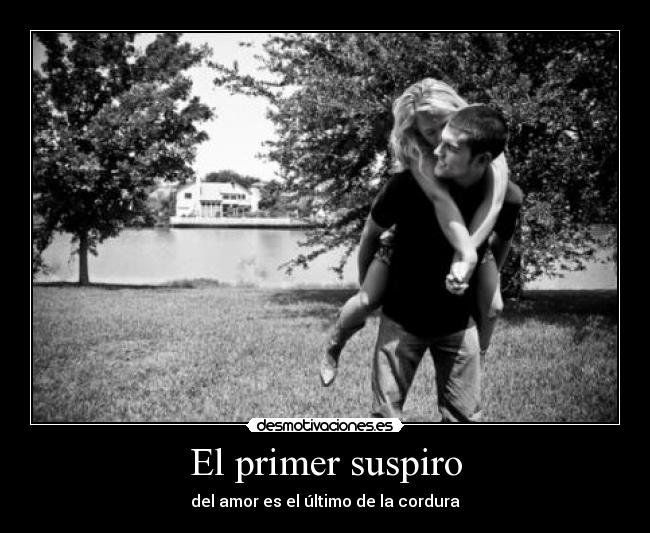 El primer suspiro -