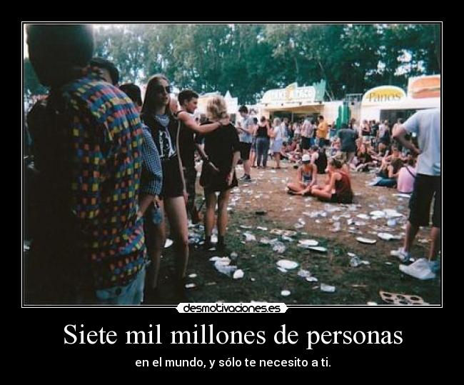 Siete mil millones de personas - 