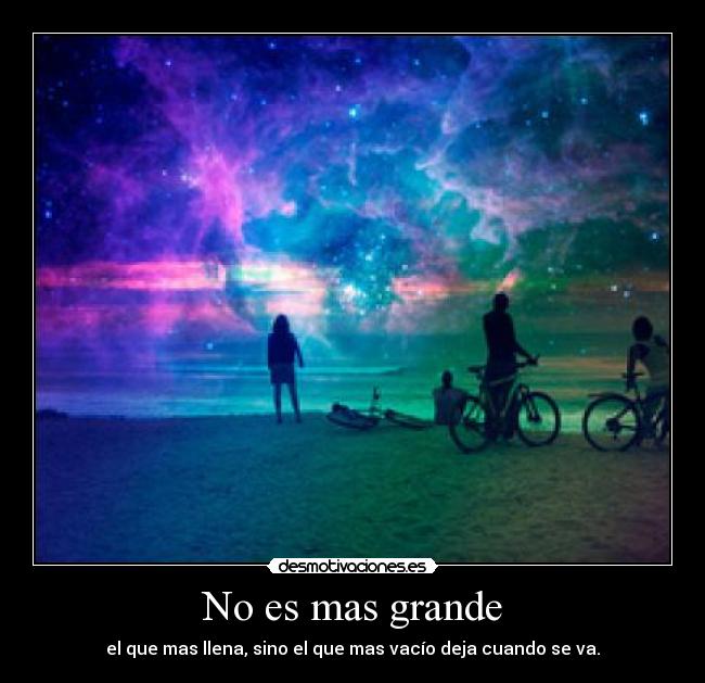 No es mas grande - 