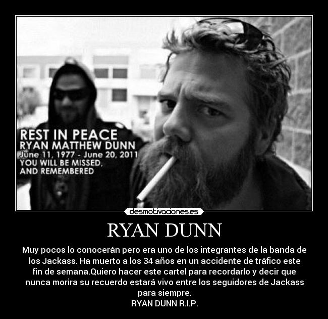RYAN DUNN - 