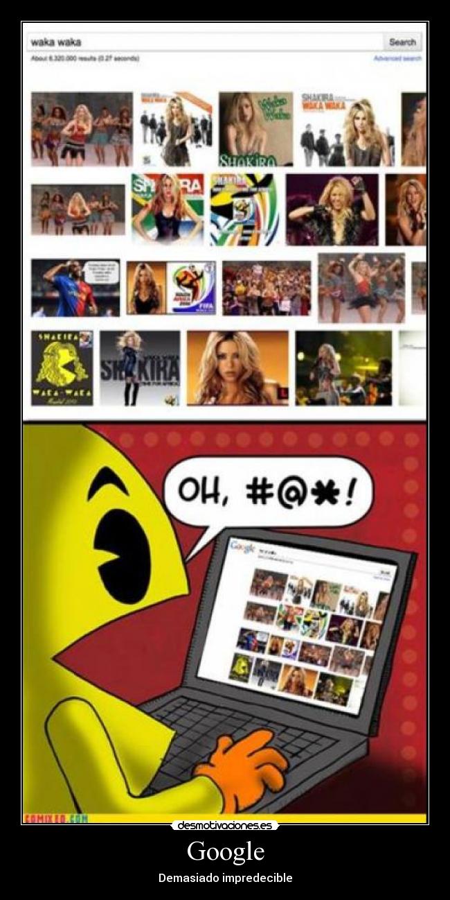 Google - Demasiado impredecible