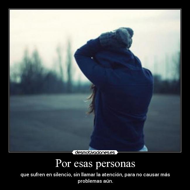 Por esas personas - 