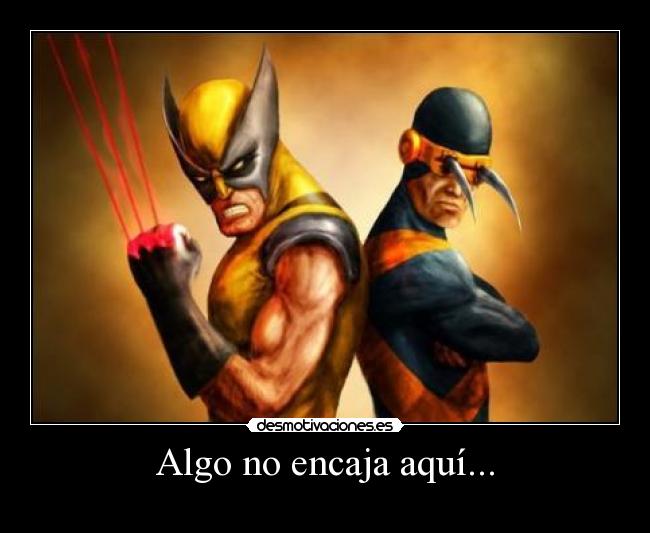 Algo no encaja aquí... -