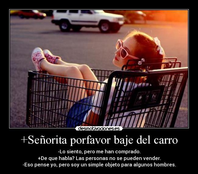 +Señorita porfavor baje del carro - 