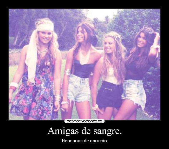 Amigas de sangre. - 