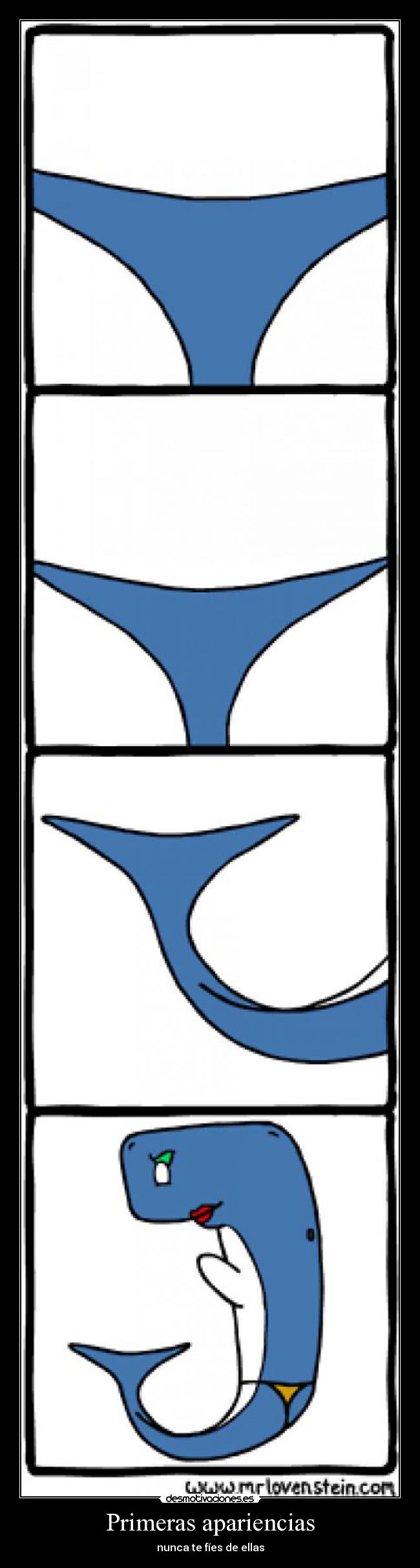 Primeras apariencias - nunca te fíes de ellas