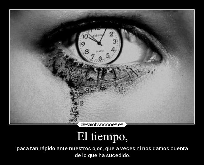 El tiempo, - 