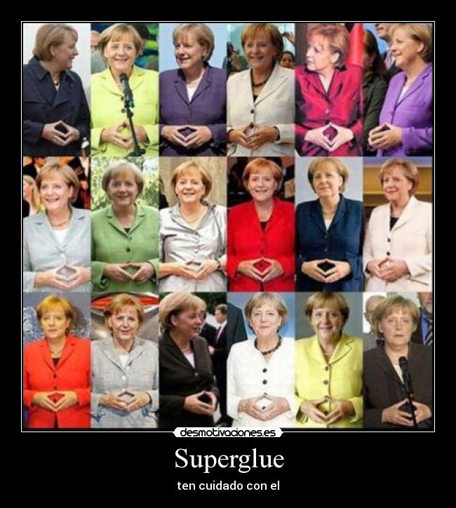 Superglue - ten cuidado con el