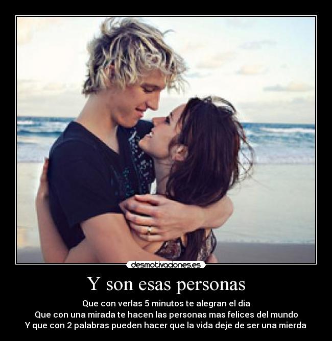 Y son esas personas - 