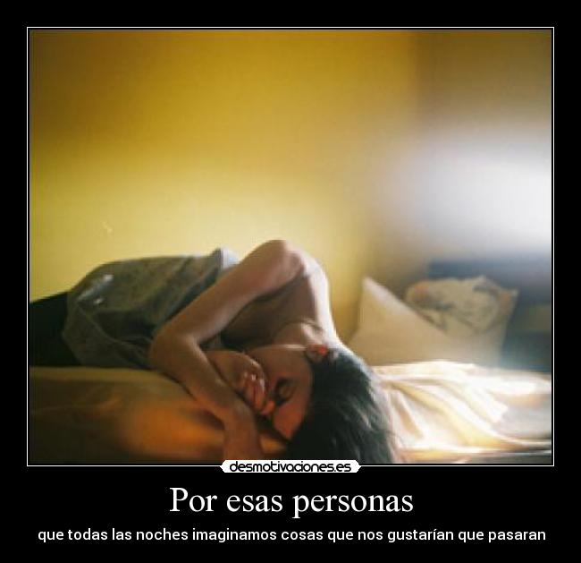 Por esas personas - 