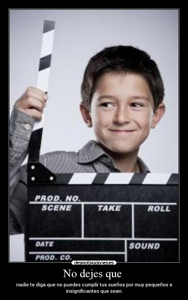 No dejes que  - 