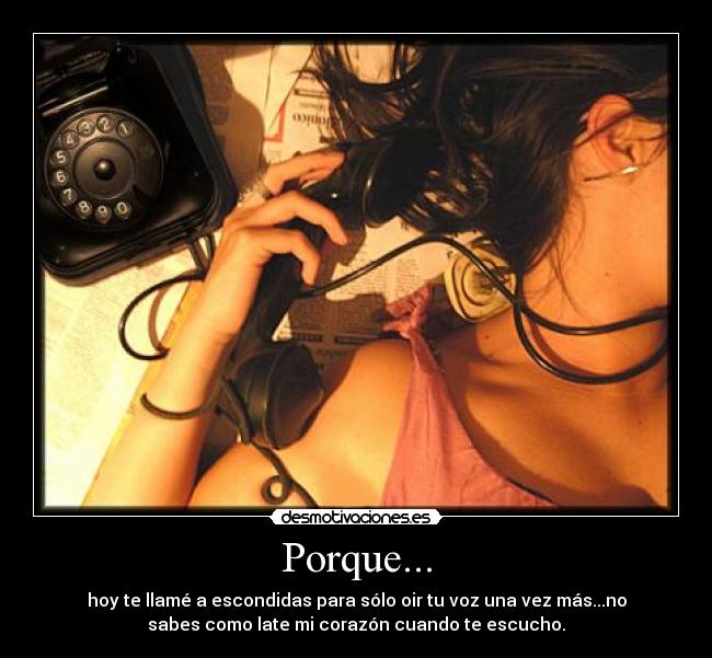 Porque... - 
