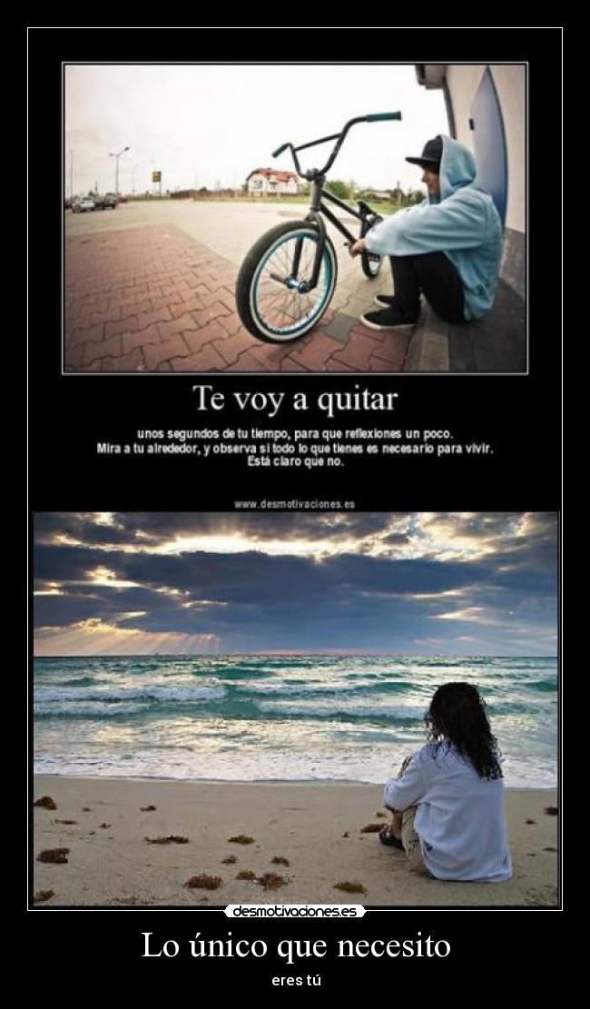 Lo único que necesito - 