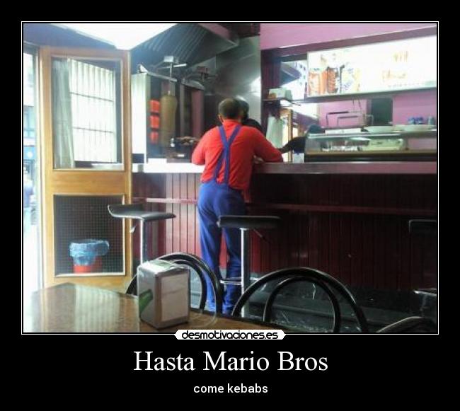 Hasta Mario Bros - come kebabs