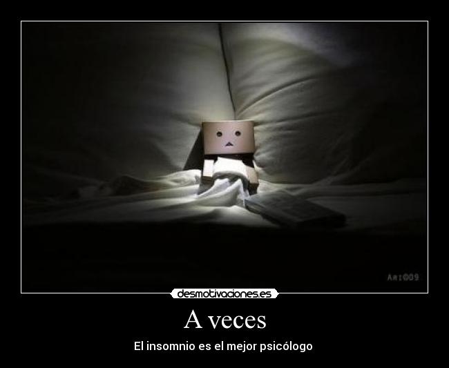 carteles insomnio desmotivaciones