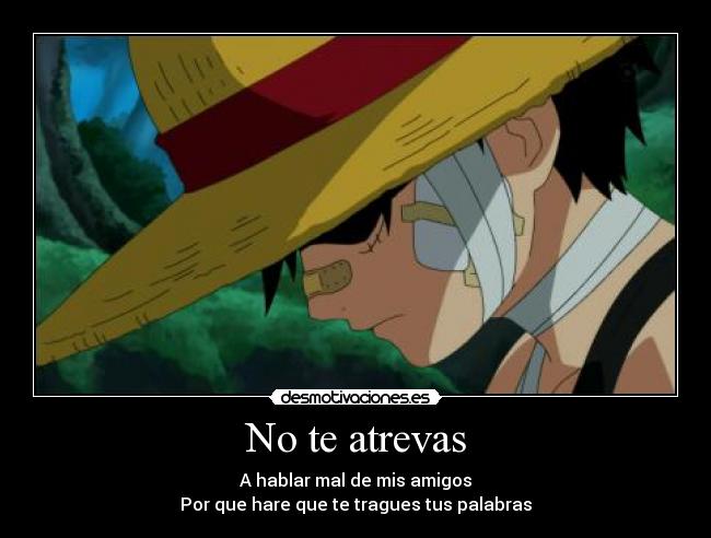 No te atrevas -