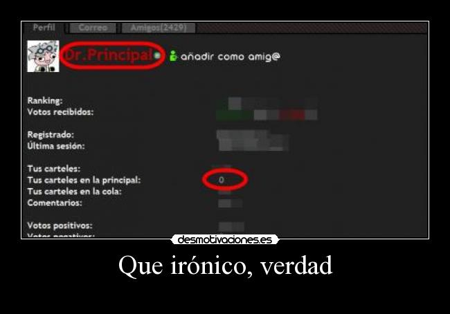 Que irónico, verdad - 