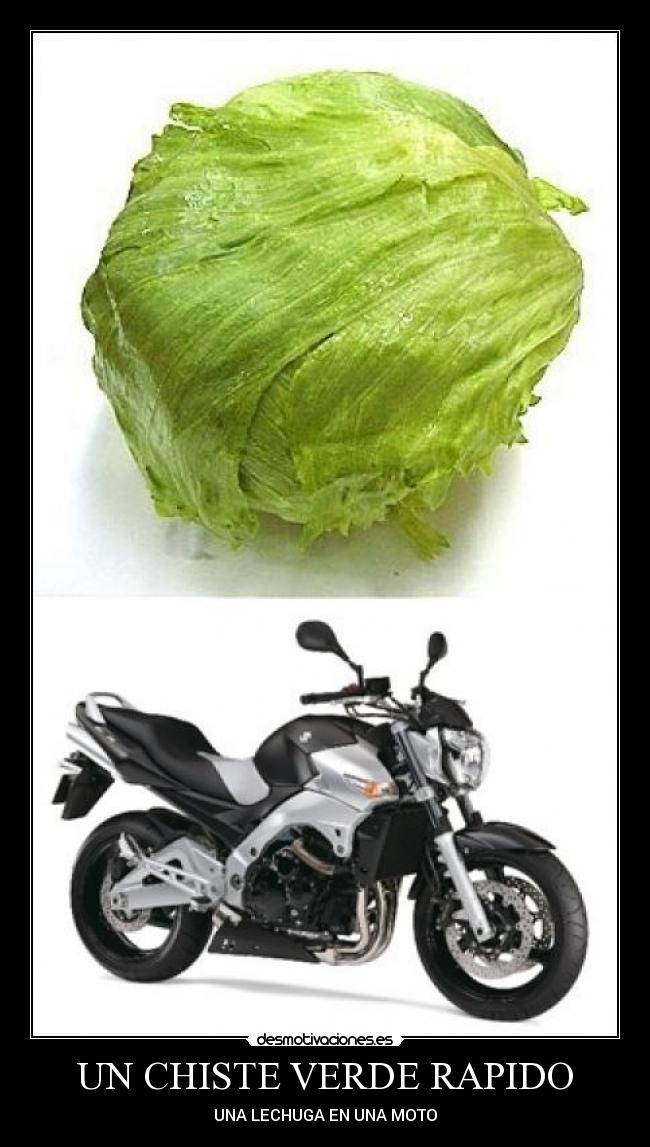 UN CHISTE VERDE RAPIDO -