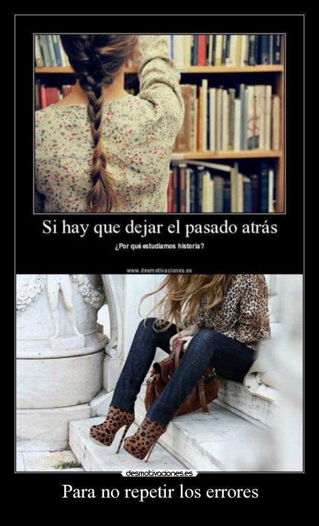 Para no repetir los errores - 