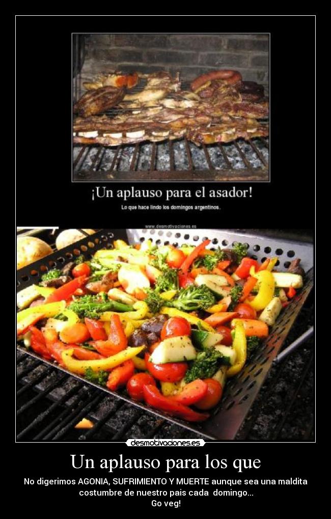 carteles vegetarianismo vegetarianos veg argentina desmotivaciones