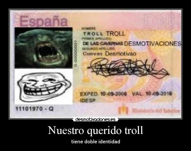 Nuestro querido troll -
