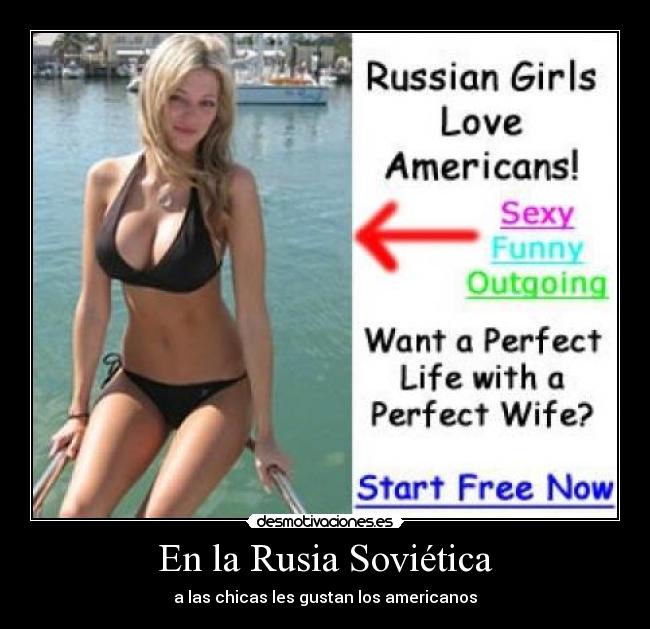 En la Rusia Soviética - a las chicas les gustan los americanos