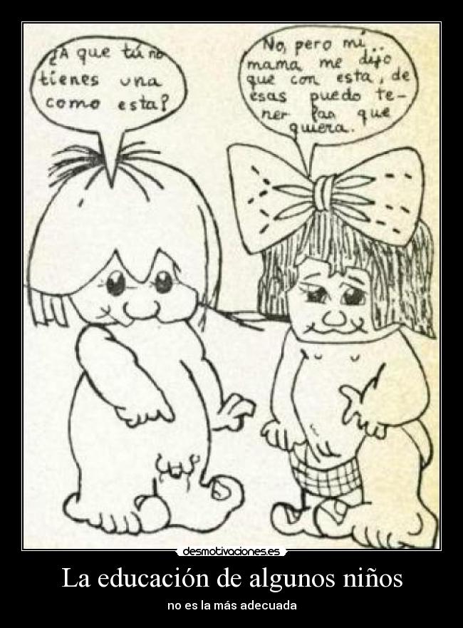 La educación de algunos niños - 