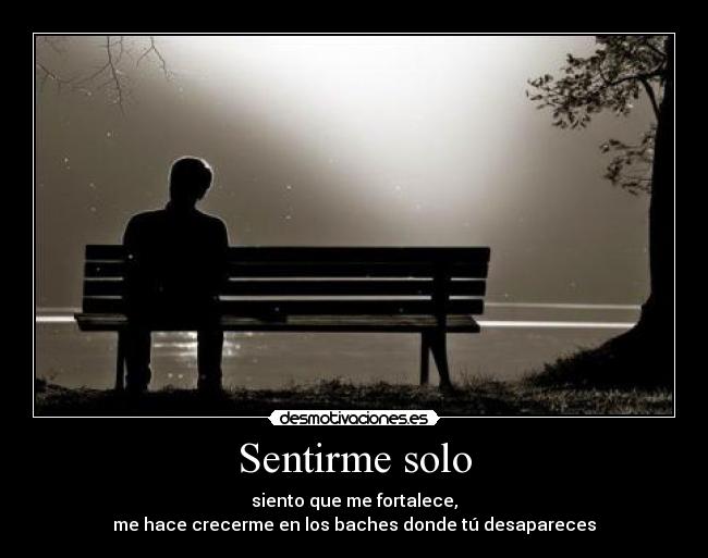 Sentirme solo - 