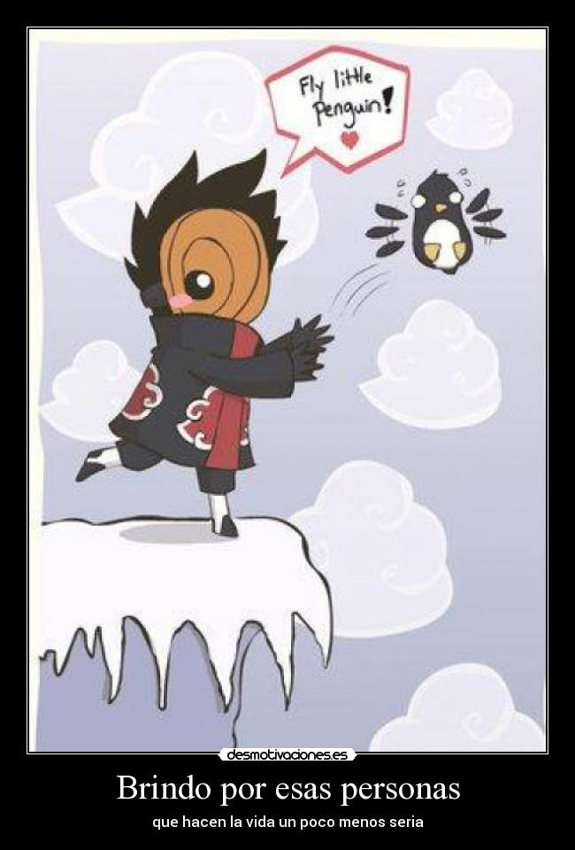 Brindo por esas personas - 