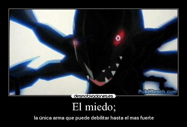 carteles miedo zekrom desmotivaciones