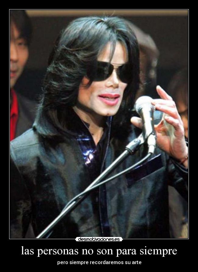 las personas no son para siempre - 